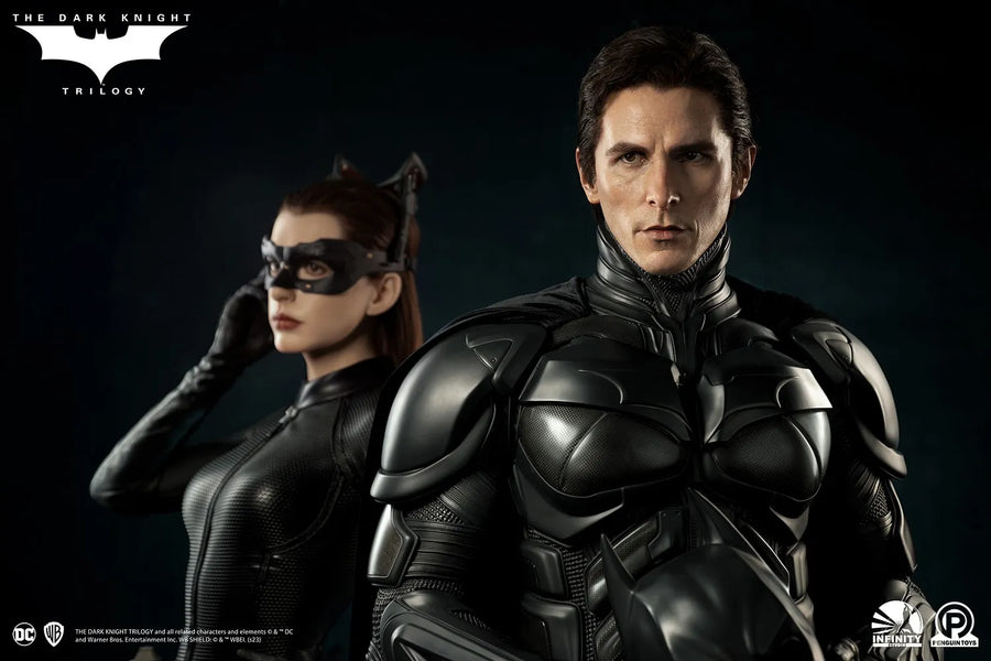 The Dark Knight Trilogy Batman - LIMITED EDITION: 500 – Infinity Studio X Penguin Toys – ActionFigure Brasil