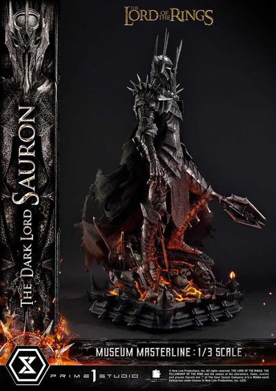 The Dark Lord Sauron (Bonus Version) - LIMITED EDITION: TBD (Bonus Version) – Prime 1 Studio – ActionFigure Brasil — iluminação de estúdio