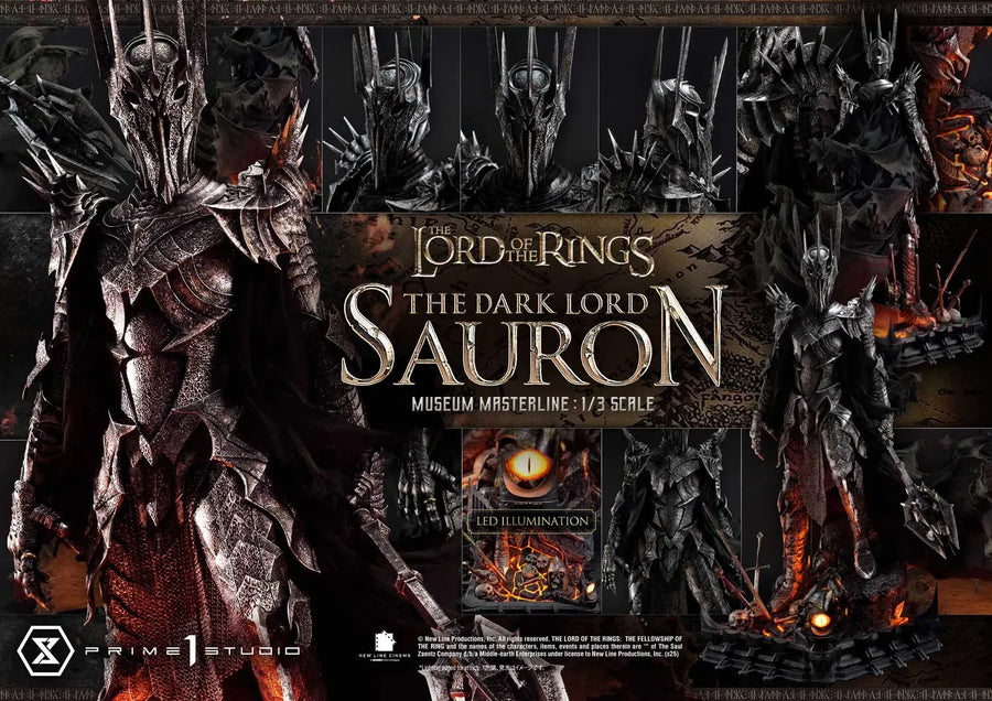 The Dark Lord Sauron (Bonus Version) The Lord of the Rings (Film) – Prime1Studio – ActionFigure Brasil