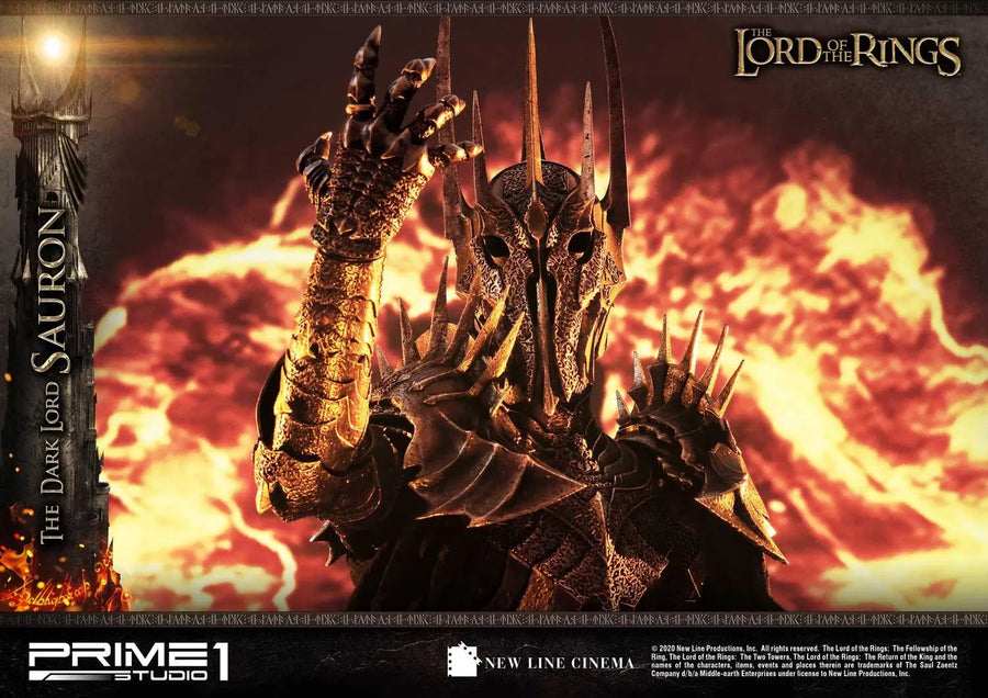 The Dark Lord Sauron (Exclusive Version) The Lord of the Rings: The Return of the King (Film) – Prime1Studio – ActionFigure Brasil