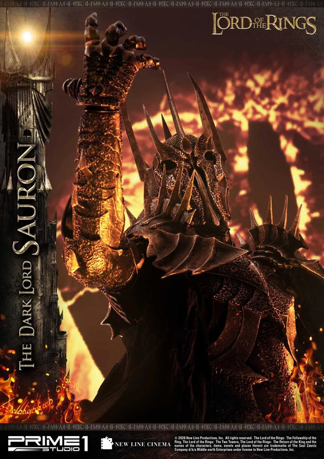 The Dark Lord Sauron (Exclusive Version) The Lord of the Rings: The Return of the King (Film) – Prime1Studio – ActionFigure Brasil