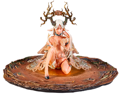 The Deer Lady Version 1 – Manas SUM – ActionFigure Brasil — com base expositora