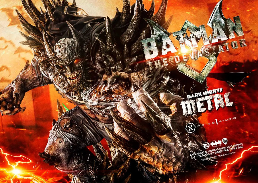 The Devastator (Deluxe Bonus Version) Dark Nights: Metal (Comics) – Prime1Studio – ActionFigure Brasil