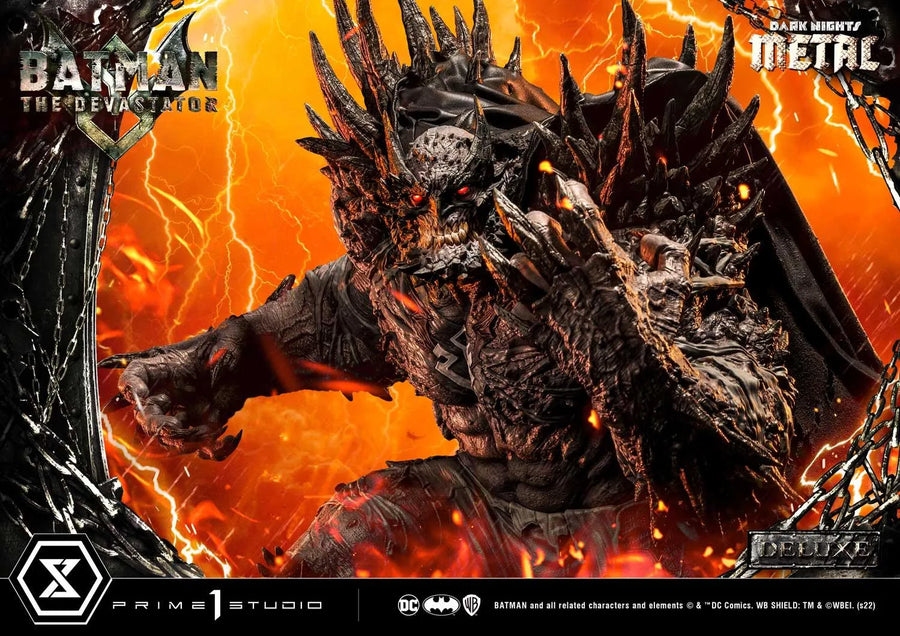 The Devastator (Deluxe Bonus Version) Dark Nights: Metal (Comics) – Prime1Studio – ActionFigure Brasil