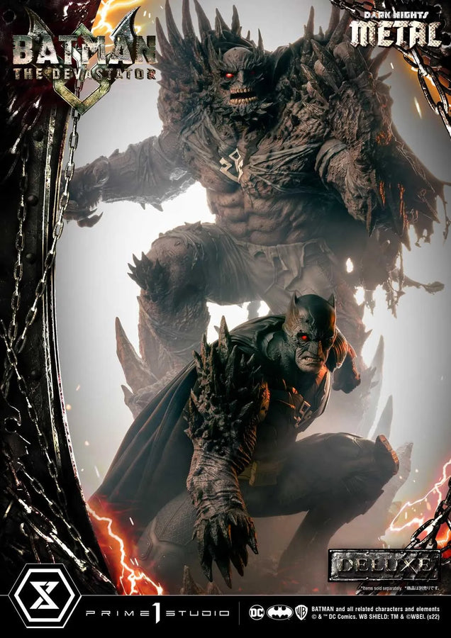 The Devastator (Deluxe Bonus Version) Dark Nights: Metal (Comics) – Prime1Studio – ActionFigure Brasil