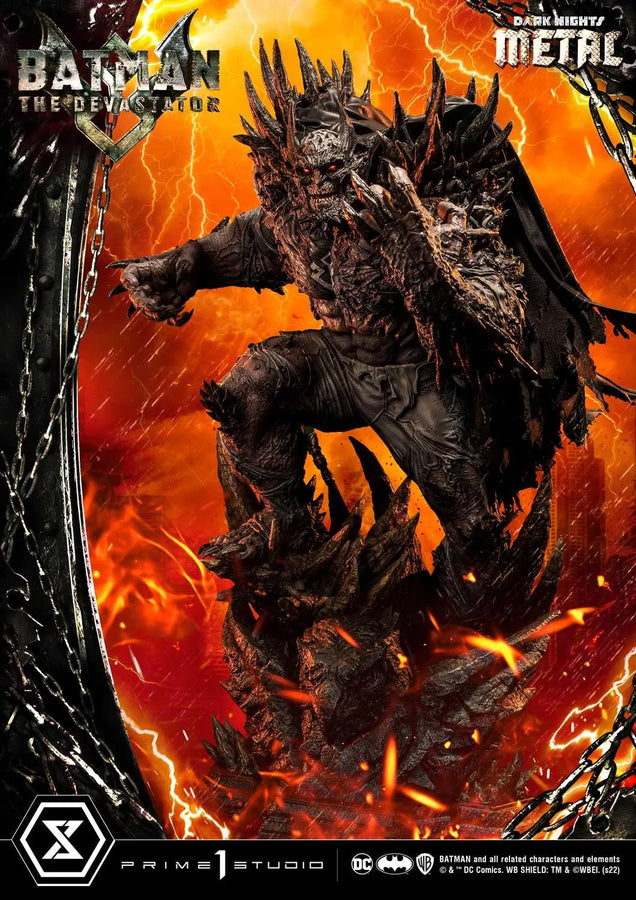 The Devastator (Deluxe Bonus Version) Dark Nights: Metal (Comics) – Prime1Studio – ActionFigure Brasil