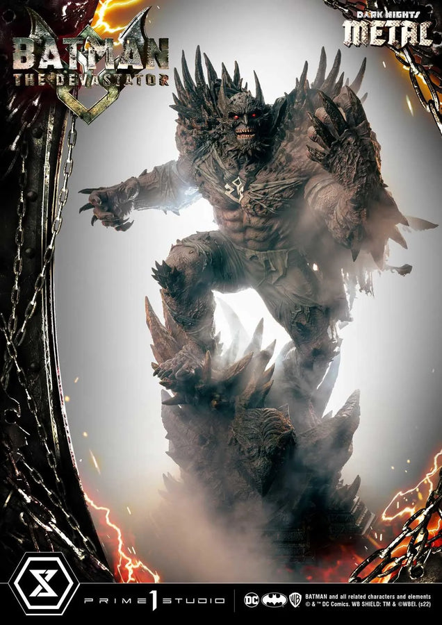 The Devastator (Deluxe Bonus Version) Dark Nights: Metal (Comics) – Prime1Studio – ActionFigure Brasil