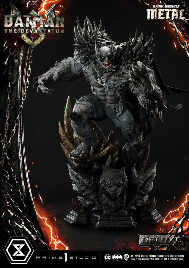The Devastator (Deluxe Bonus Version) Dark Nights: Metal (Comics) – Prime1Studio – ActionFigure Brasil