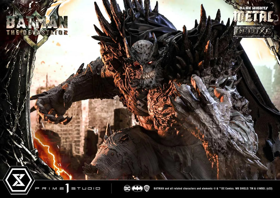 The Devastator (Deluxe Version) Dark Nights: Metal (Comics) – Prime1Studio – ActionFigure Brasil