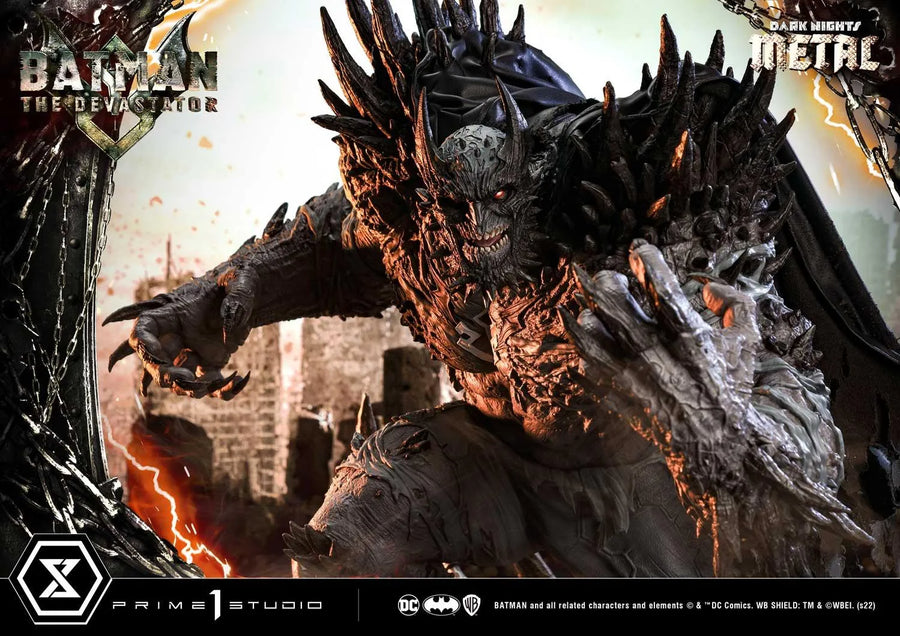 The Devastator (Deluxe Version) Dark Nights: Metal (Comics) – Prime1Studio – ActionFigure Brasil
