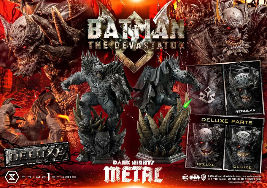 The Devastator (Deluxe Version) Dark Nights: Metal (Comics) – Prime1Studio – ActionFigure Brasil
