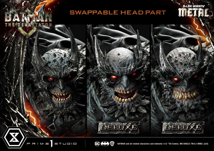 The Devastator (Deluxe Version) Dark Nights: Metal (Comics) – Prime1Studio – ActionFigure Brasil