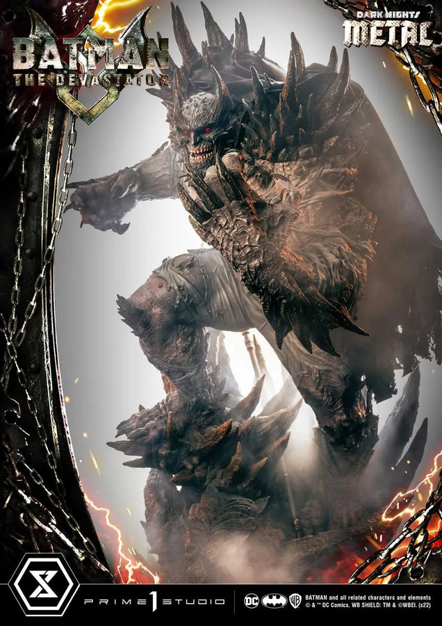 The Devastator (Deluxe Version) Dark Nights: Metal (Comics) – Prime1Studio – ActionFigure Brasil