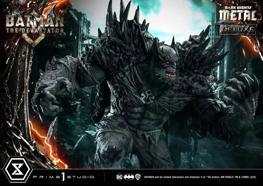 The Devastator (Deluxe Version) Dark Nights: Metal (Comics) – Prime1Studio – ActionFigure Brasil