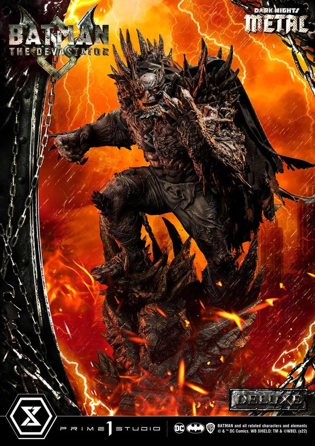 The Devastator (Deluxe Version) Dark Nights: Metal (Comics) – Prime1Studio – ActionFigure Brasil