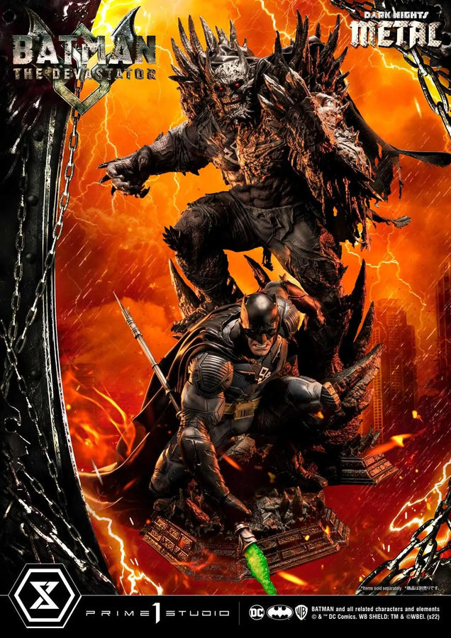 The Devastator (Regular Version) Dark Nights: Metal (Comics) – Prime1Studio – ActionFigure Brasil