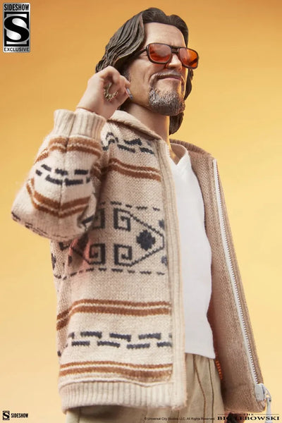 The Dude - LIMITED EDITION (Exclusive) – Sideshow Collectibles – ActionFigure Brasil — com base expositora