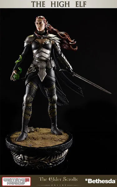 The Elder Scrolls Online - Heroes of Tamriel High Elf 1/6 Statueㅤ – Gantaku – ActionFigure Brasil