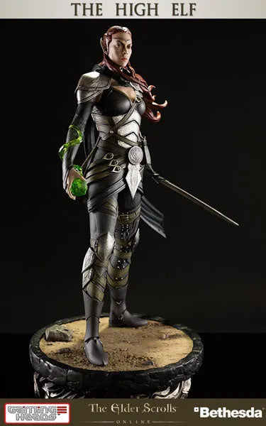 The Elder Scrolls Online - Heroes of Tamriel High Elf 1/6 Statueㅤ – Gantaku – ActionFigure Brasil — ângulo diferente
