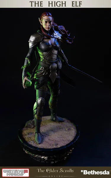 The Elder Scrolls Online - Heroes of Tamriel High Elf 1/6 Statueㅤ – Puella Magi Madoka Magica – ActionFigureBrasil — ângulo diferente