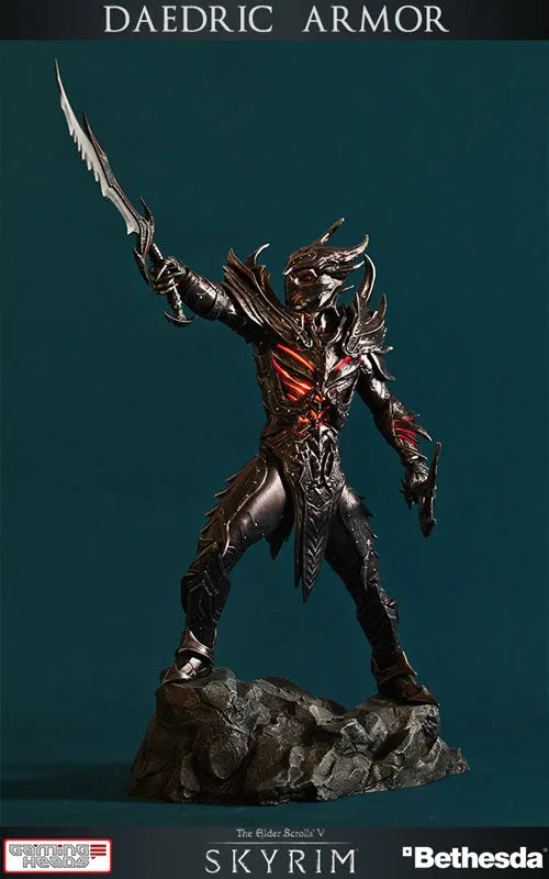 The Elder Scrolls V: Skyrim - Dark Elf Daedra Armor 1/6 Statueㅤ – Gantaku – ActionFigure Brasil