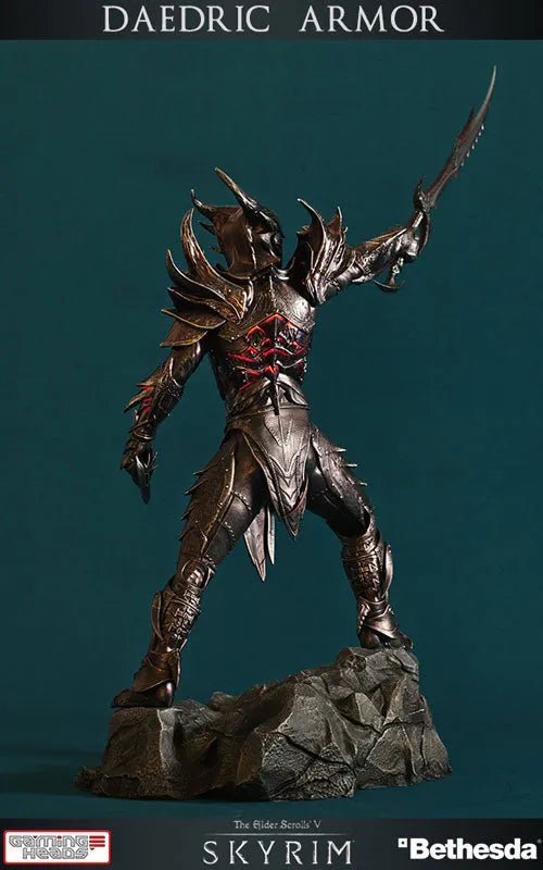 The Elder Scrolls V: Skyrim - Dark Elf Daedra Armor 1/6 Statueㅤ – Gantaku – ActionFigure Brasil