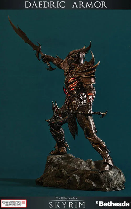 The Elder Scrolls V: Skyrim - Dark Elf Daedra Armor 1/6 Statueㅤ – Gantaku – ActionFigure Brasil