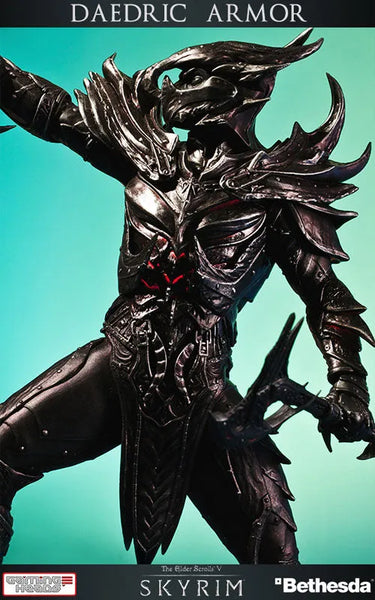 The Elder Scrolls V: Skyrim - Dark Elf Daedra Armor 1/6 Statueㅤ – Gantaku – ActionFigure Brasil — detalhe do produto