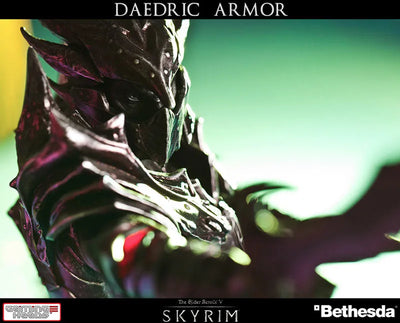 The Elder Scrolls V: Skyrim - Dark Elf Daedra Armor 1/6 Statueㅤ – Gantaku – ActionFigure Brasil — embalagem