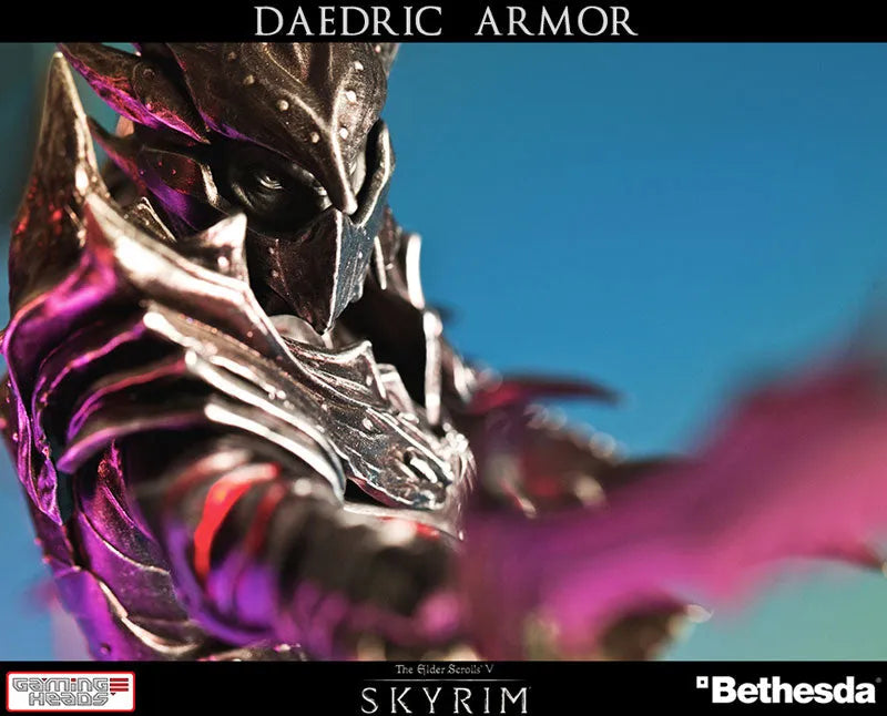The Elder Scrolls V: Skyrim - Dark Elf Daedra Armor 1/6 Statueㅤ – Gantaku – ActionFigure Brasil