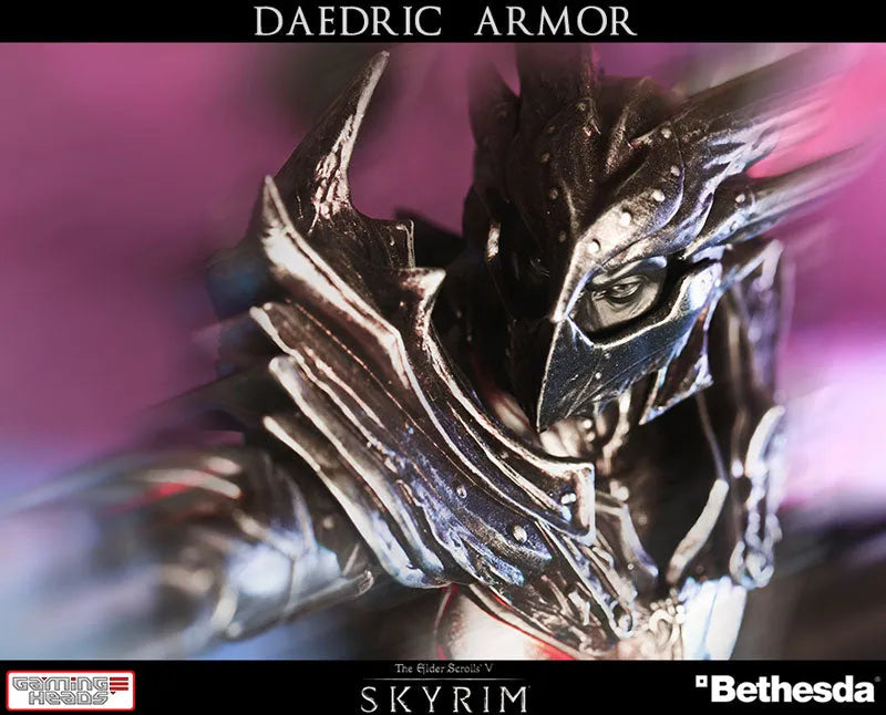 The Elder Scrolls V: Skyrim - Dark Elf Daedra Armor 1/6 Statueㅤ – Gantaku – ActionFigure Brasil
