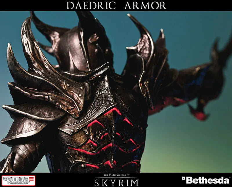 The Elder Scrolls V: Skyrim - Dark Elf Daedra Armor 1/6 Statueㅤ – Gantaku – ActionFigure Brasil
