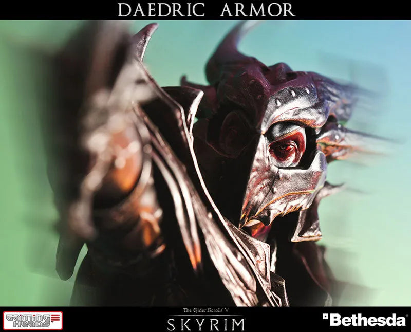 The Elder Scrolls V: Skyrim - Dark Elf Daedra Armor 1/6 Statueㅤ – Gantaku – ActionFigure Brasil