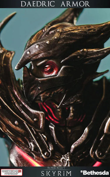 The Elder Scrolls V: Skyrim - Dark Elf Daedra Armor 1/6 Statueㅤ – Gantaku – ActionFigure Brasil — embalagem