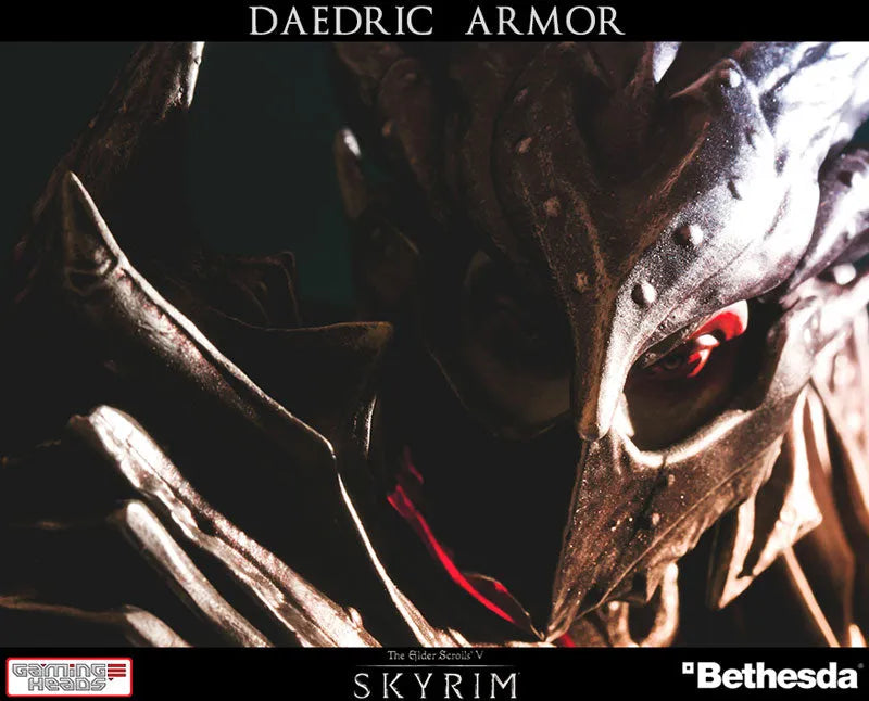 The Elder Scrolls V: Skyrim - Dark Elf Daedra Armor 1/6 Statueㅤ – Gantaku – ActionFigure Brasil