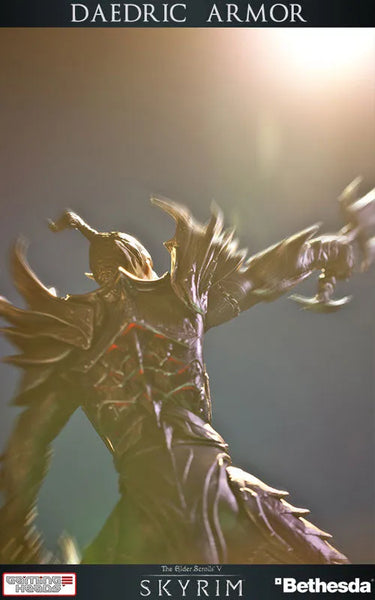 The Elder Scrolls V: Skyrim - Dark Elf Daedra Armor 1/6 Statueㅤ – Gantaku – ActionFigure Brasil — ângulo diferente
