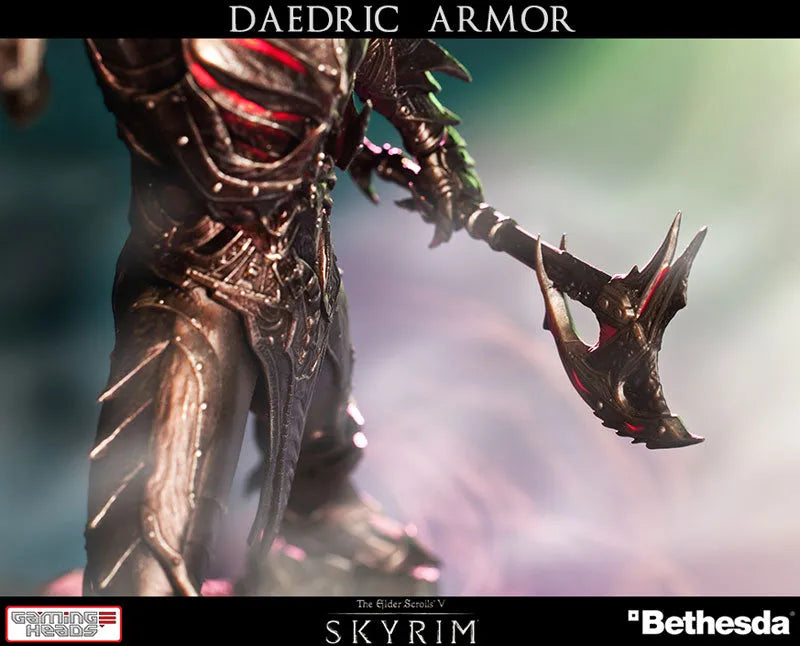 The Elder Scrolls V: Skyrim - Dark Elf Daedra Armor 1/6 Statueㅤ – Gantaku – ActionFigure Brasil