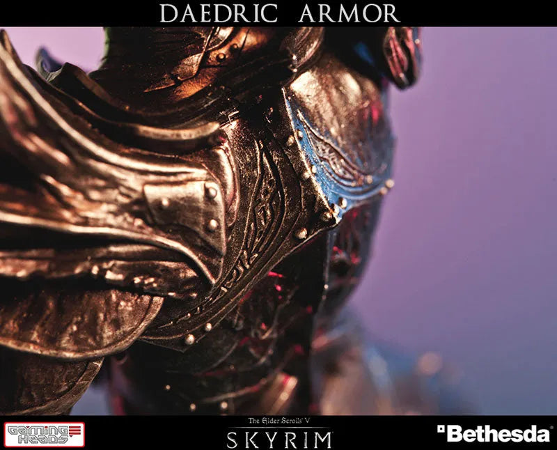 The Elder Scrolls V: Skyrim - Dark Elf Daedra Armor 1/6 Statueㅤ – Gantaku – ActionFigure Brasil