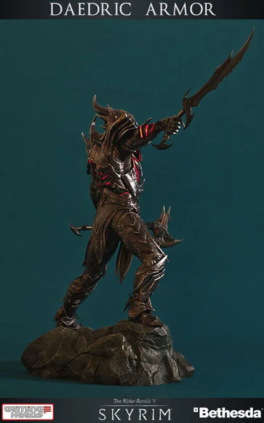 The Elder Scrolls V: Skyrim - Dark Elf Daedra Armor 1/6 Statueㅤ – Puella Magi Madoka Magica – ActionFigureBrasil — detalhe do produto