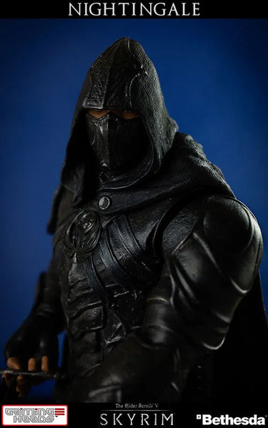 The Elder Scrolls V: Skyrim/Nightingale 1/6 Statueㅤ – Gantaku – ActionFigure Brasil — ambientada