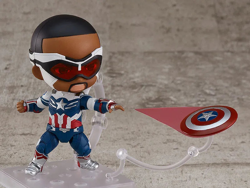 The Falcon and the Winter Soldier - Captain America Sam Wilson - Nendoroid #1618-DX (Good Smile Company)ㅤ – Good Smile Company – ActionFigure Brasil