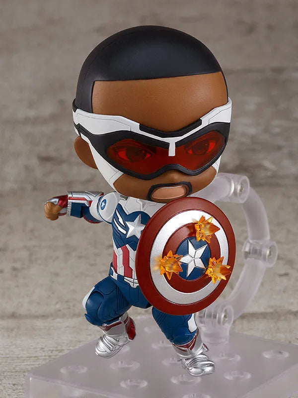 The Falcon and the Winter Soldier - Captain America Sam Wilson - Nendoroid #1618-DX (Good Smile Company)ㅤ – Good Smile Company – ActionFigure Brasil
