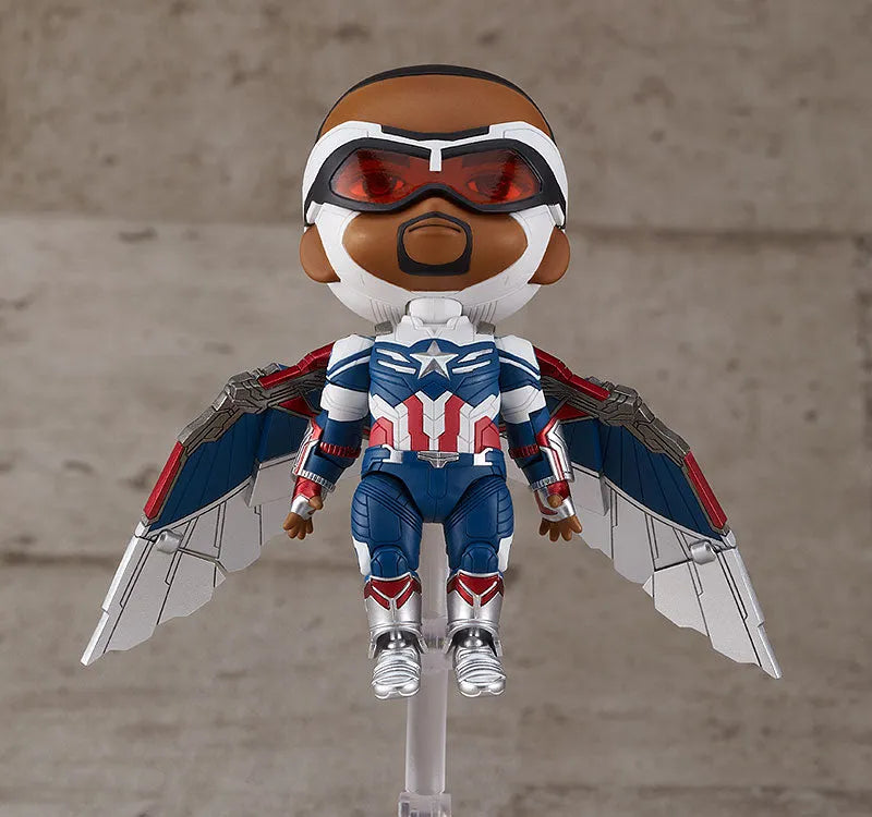 The Falcon and the Winter Soldier - Captain America Sam Wilson - Nendoroid #1618-DX (Good Smile Company)ㅤ – Good Smile Company – ActionFigure Brasil