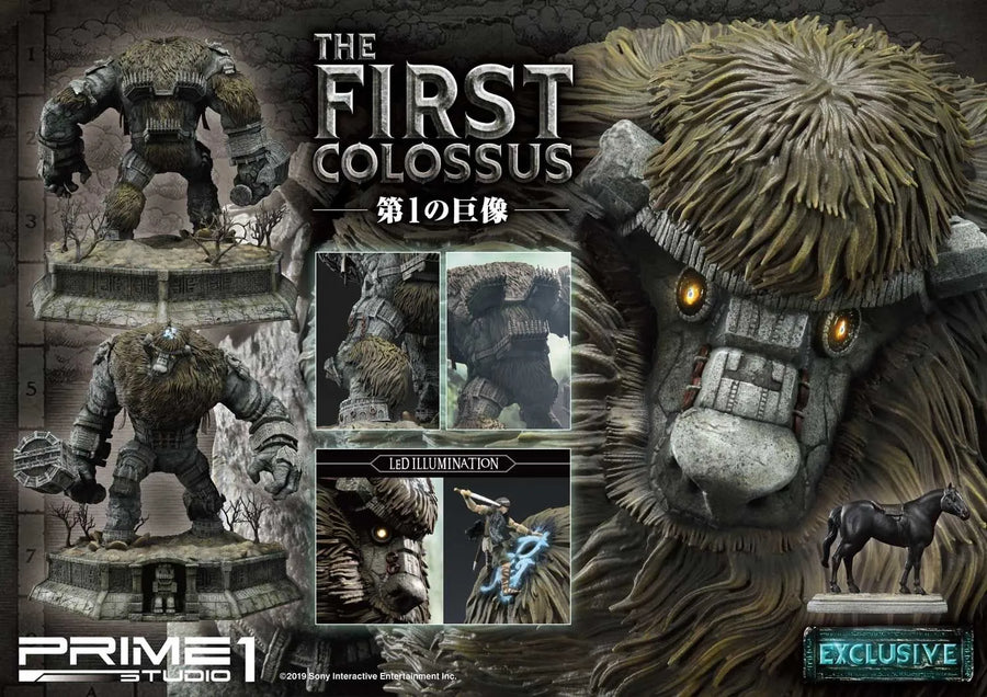The First Colossus (Exclusive Version) Shadow of the Colossus – Prime1Studio – ActionFigure Brasil