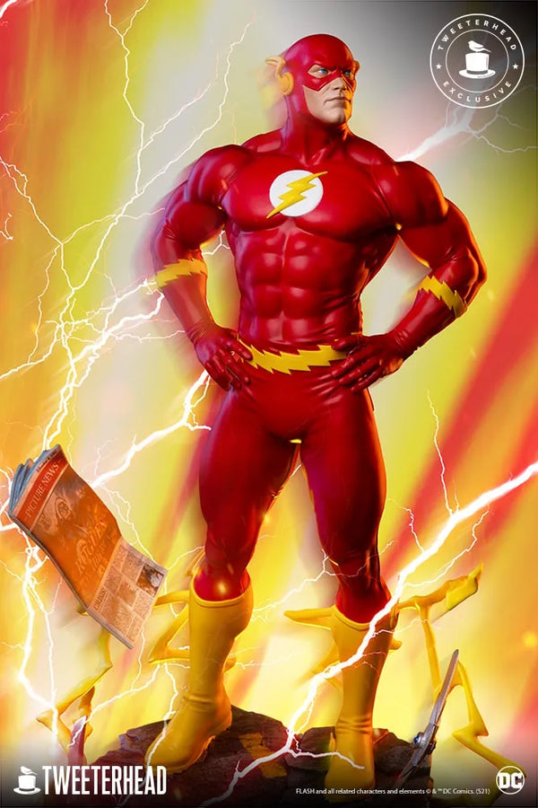 The Flash - LIMITED EDITION: 600 (Exclusive) – Tweeterhead – ActionFigure Brasil