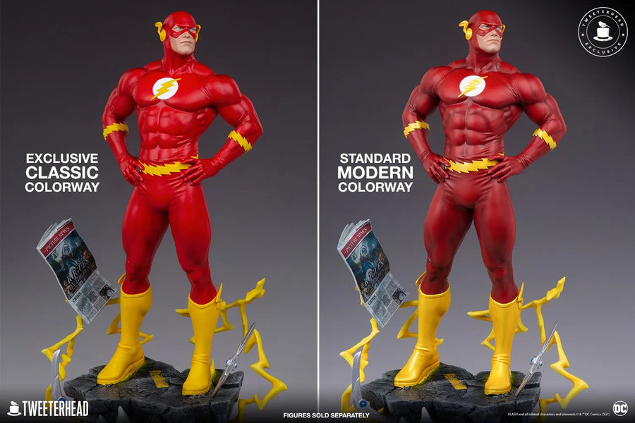The Flash - LIMITED EDITION: 600 (Exclusive) – Tweeterhead – ActionFigure Brasil