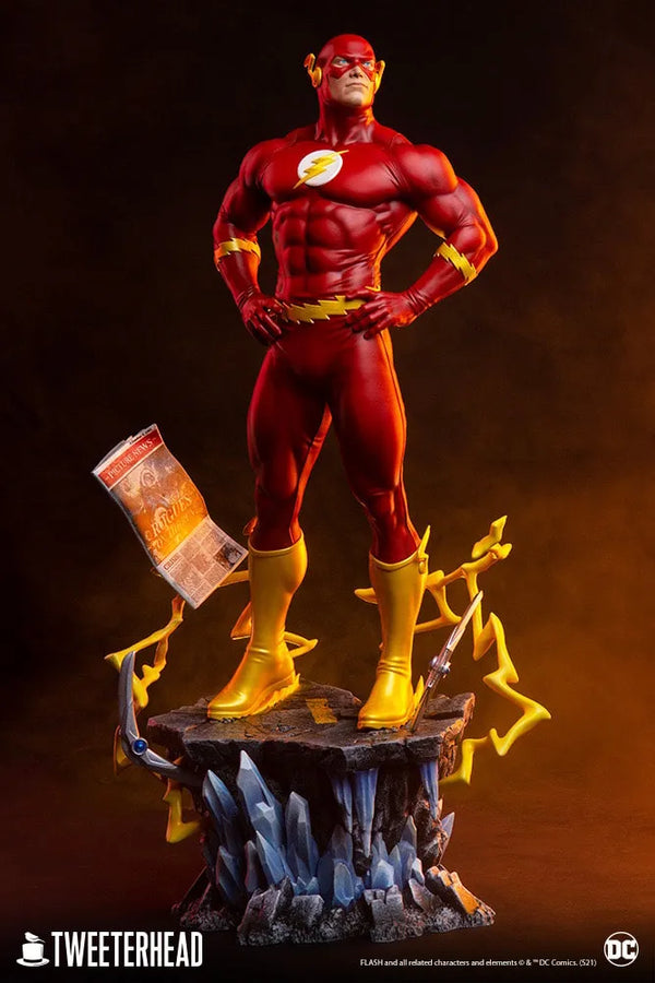 The Flash - LIMITED EDITION: 600 – Tweeterhead – ActionFigure Brasil
