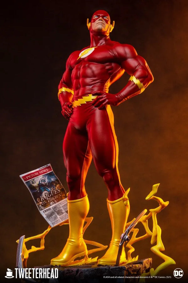The Flash - LIMITED EDITION: 600 – Tweeterhead – ActionFigure Brasil