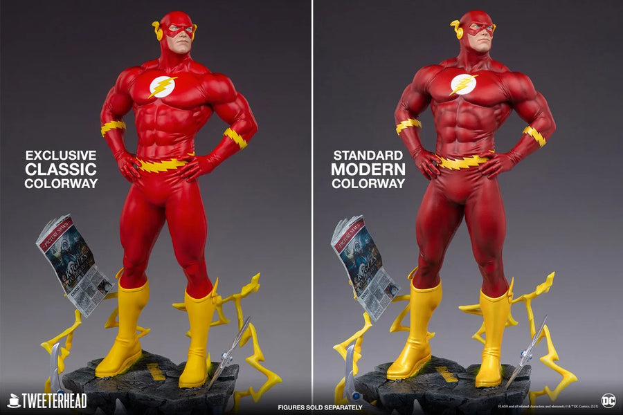 The Flash - LIMITED EDITION: 600 – Tweeterhead – ActionFigure Brasil