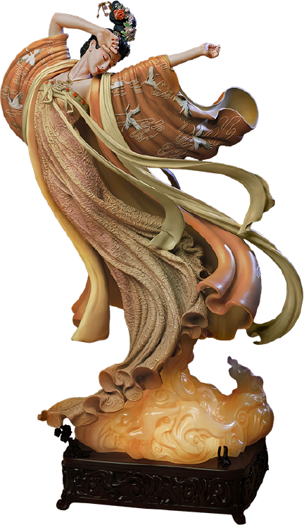 The Flying Princess Crane Statue Elite – Infinity Studio – ActionFigure Brasil